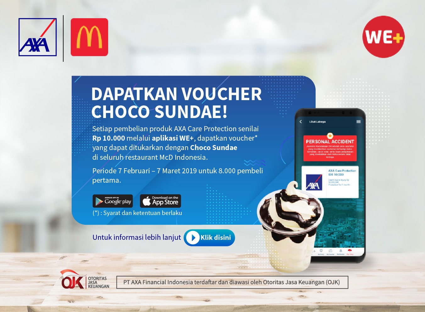 Syarat & Ketentuan AXA Care Protection x WE+