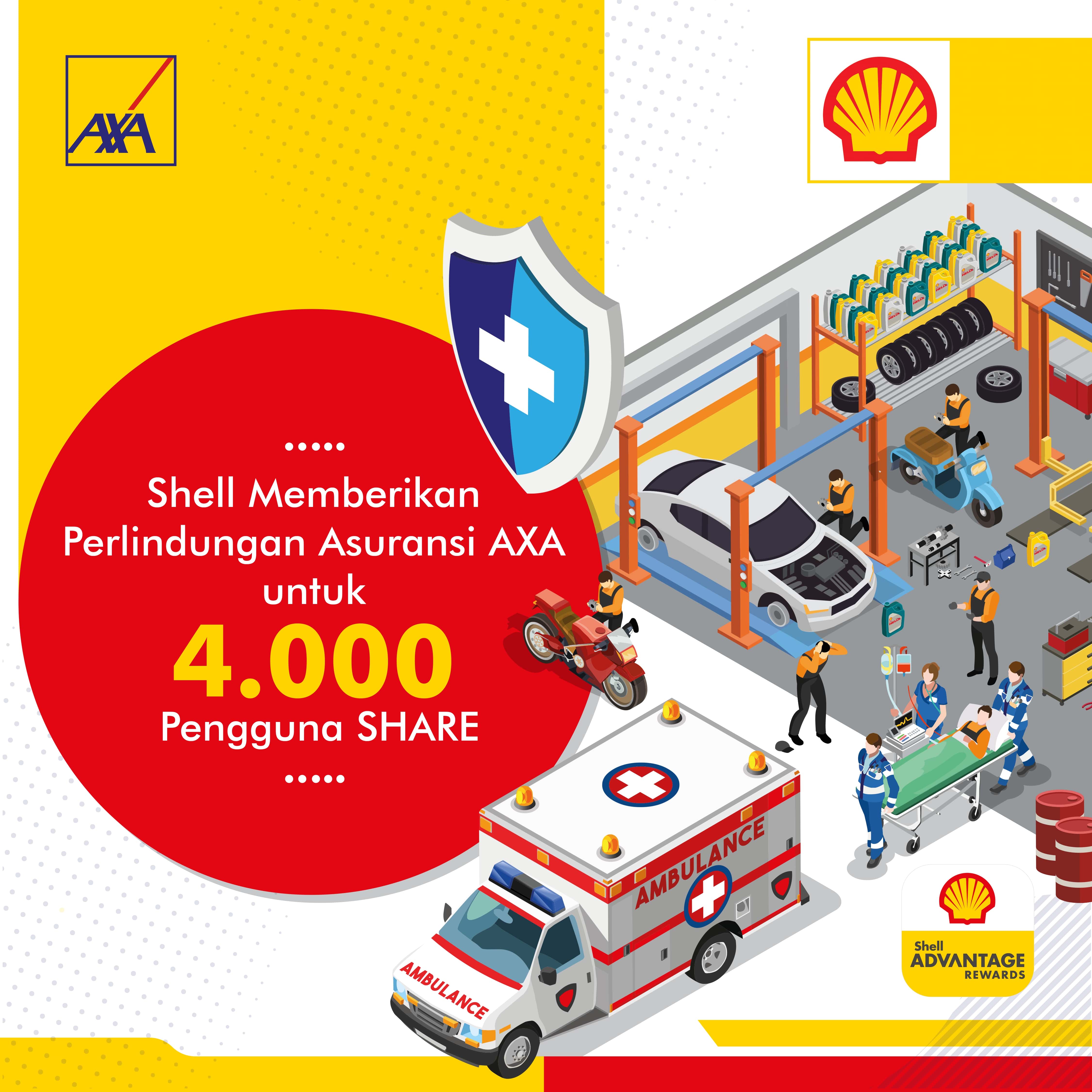 AXA FINANCIAL INDONESIA - SHELL INDONESIA KERJASAMA PERLUAS PERLINDUNGAN UNTUK PASAR KOMUNITAS MEKANIK DAN BENGKEL